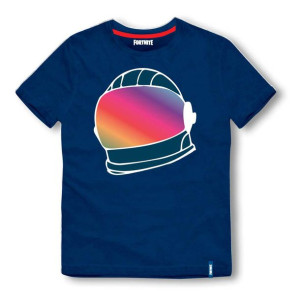 Fortnite T-shirt kids Fortnite Helmet 164 dark blue