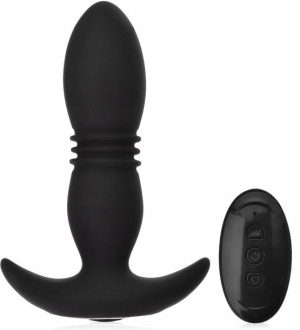Posuwisty Wibrator Analny Z Pilotem 12 Sex Funkcji