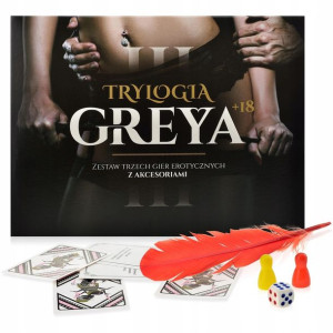 Trylogia Greya - Zestaw 3 Gier Erotycznych 18+