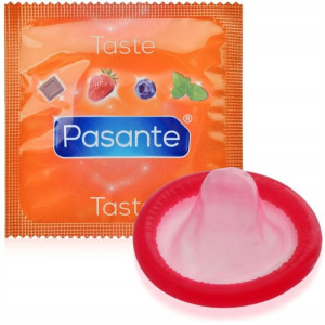 Pasante Taste - Prezerwatywy Truskawkowe 10 Sztuk