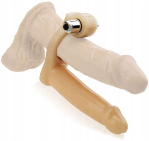 Penis Dildo Analne Zakładane Na Penisa + Wibracja
