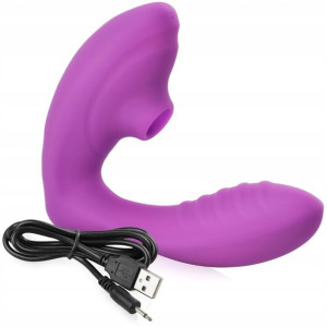 Wibrator Motylek Z Penisem, Ssący Cipkę 10 Funkcji