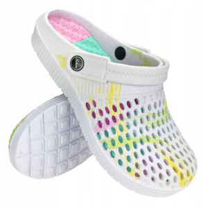 Chodaki kroksy piankowe lekkie Light Color różowy jasny 41