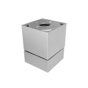 Nóżka meblowa NMK60, H-60mm, Aluminium mat