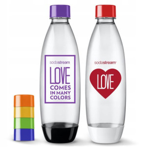 Butelki Do Saturatora Sodastream 2x 1l Love Colors