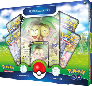 Karty Pokémon Go TCG Collection V Box +KOD ONLINE Alolan Exeggutor