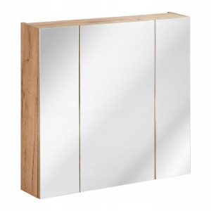 Szafka łazienkowa CAPRI OAK 843 z lustrem