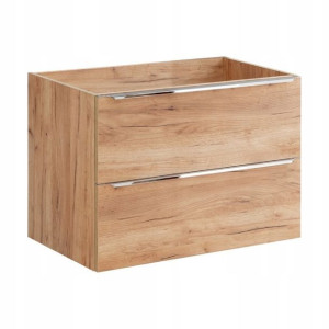 Wisząca szafka pod umywalkę 80 cm CAPRI OAK 821