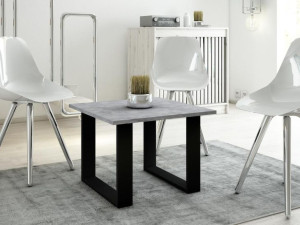 Stolik kawowy KANSAS O65 w stylu loft