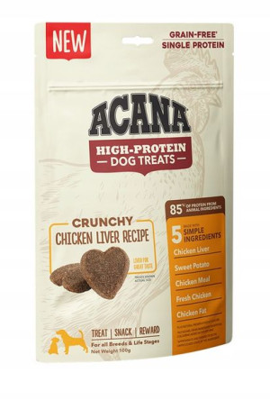 Acana Przysmak Psa Kruche Ciasteczka Kurczak 100g
