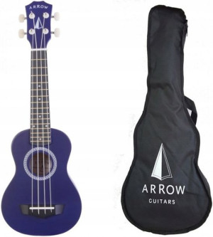 Arrow Pb10 Bl Ukulele Sopranowe Z Pokrowcem