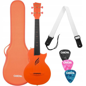 Cascha Carbon Fibre Ukulele Set Or Zestaw