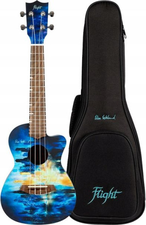 Flight Auc-30 City Ukulele Koncertowe + Pokrowiec