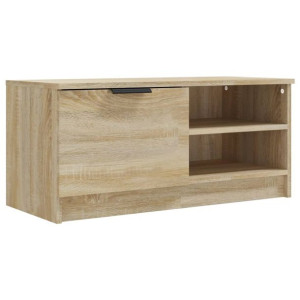 Szafka pod telewizor, dąb sonoma, 80x35x36,5 cm