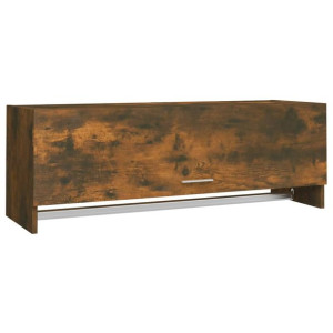 Szafka, przydymiony dąb 100x32,5x35 cm, materiał drewnopochodny