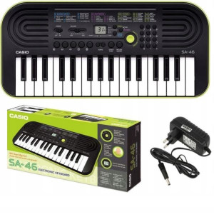 Casio Sa-46 Keyboard Dla Dzieci +zasilacz