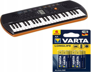 Keyboard Casio Sa 76 Dla Dzieci+ Baterie Gwar 5lat