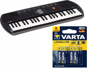 Keyboard Casio Sa 77 Dla Dzieci + Baterie 5 Lat Gw