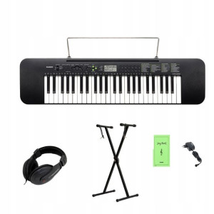 Zestaw Keyboard Casio Ctk-240 + Statyw+ Słuchawki