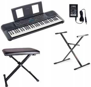 Keyboard Do Nauki Yamaha Psr-e273+ Statyw, Ława