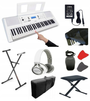 Kompletny Zestaw Keyboard Organy Yamaha Ez-300