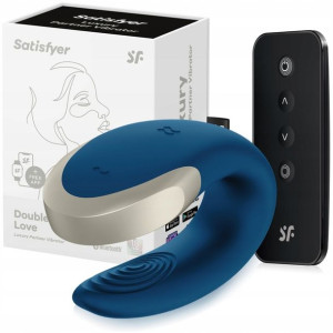Satisfyer Double Love Wibrator Dla Par Pilot + App
