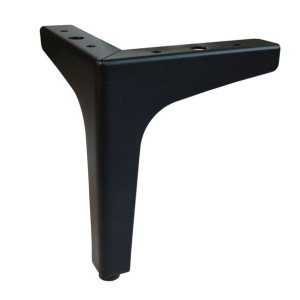 Nóżka meblowa NM013 czarna H-15 cm