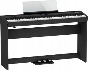 Komplentny Zestaw Pianino Cyfrowe Roland Fp-60x Bk
