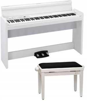 Nowość 2021 Pianino Korg Lp-380u Białe Z Usb +ława