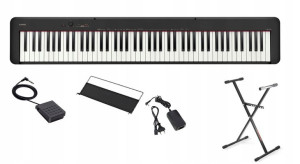Nowość Pianino Cyfrowe Casio Cdp-s110 Bk+ Statyw