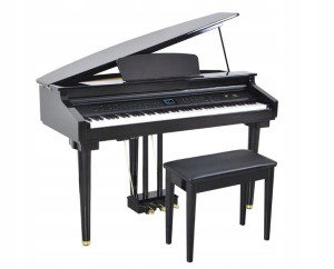 Artesia Ag-30 Fortepian Cyfrowy Czarny Połysk+ława