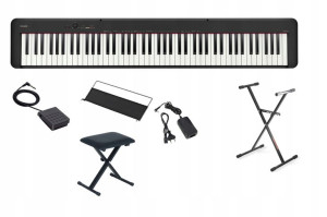 Pianino Cyfrowe Casio Cdp-s110 Bk+ Statyw+ława