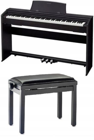 Pianino Cyfrowe Casio Px-770 Bk +ława