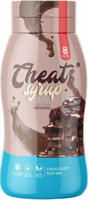 Syrop 0% Kalorii - Czekoladowy 500 ml - Cheat Meal Nutrition