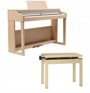 Pianino Cyfrowe Roland Rp701 La Jasny Dąb+ława