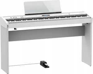 Przenośne Pianino Cyfrowe Roland Fp-60x Wh+ Statyw