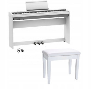Pianino Cyfrowe Roland Fp-30x Wh + Ława Roland