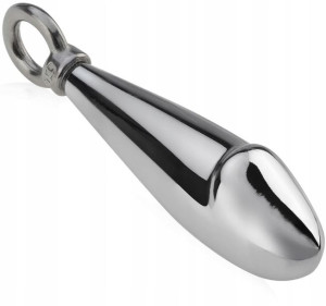 Stalowy Penis Dildo Dong Metal Do Anusa I Waginy