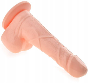 Małe Dildo Na Przyssawce Penis Do Cipki Lub Anusa