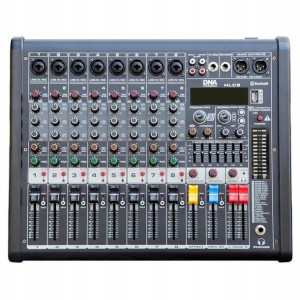 Dna Hlc 8 Analogowy Mikser Audio 8 Kanałów Usb Bt