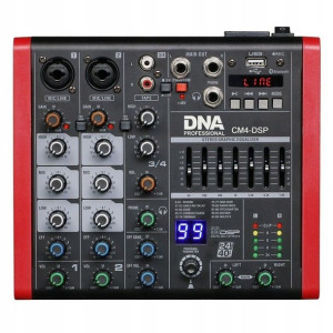 Dna Cm4-dsp Mikser Audio Usb Mp3 Bluetooth Phantom