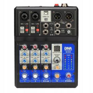 Dna Mc04x Analogowy Mikser Audio Dsp Interfejs Usb