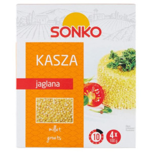 Sonko Kasza jaglana 400 g (4 x 100 g)