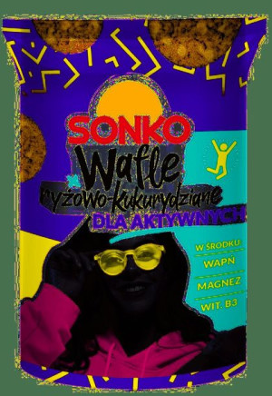 Sonko wafle ryżowo-kukurydziane dla aktywnych 85g