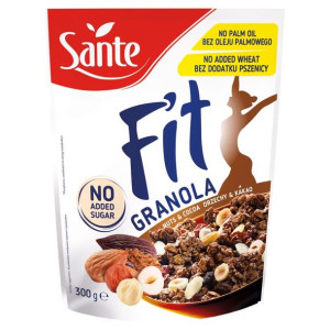 Sante Fit Granola orzechy & kakao 300 g