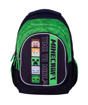 Plecak  dla pierwszoklasisty Minecraft sztywne plecy
