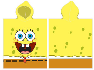  Ręcznik poncho 50x115 na basen spongebob