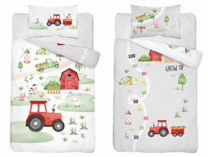 Pościel bambusowa 100x135 antyalergiczna traktor