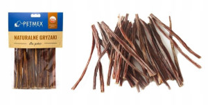 Jelita Wieprzowe Suszone Przysmak Psa 200g