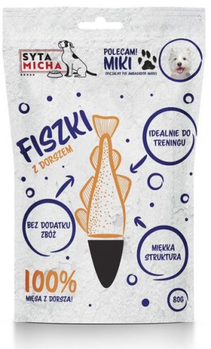 Syta Micha Treserki Z Dorszem Przysmak Dla Psa